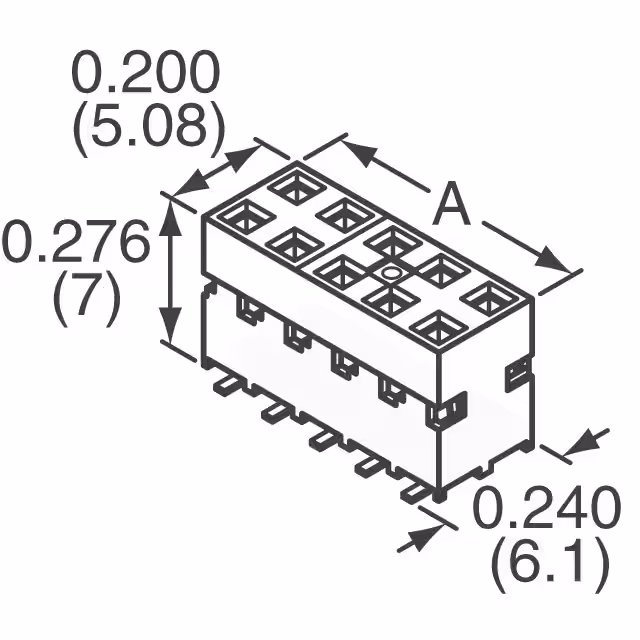 89898-318LF Amphenol ICC (FCI)  Embases Prises femelles